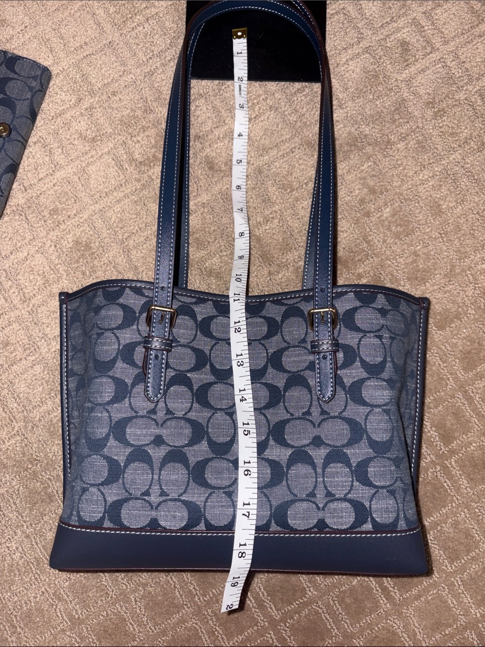 Coach Mollie 25 with matching Cleo wallet and wristlet - Picture 4 of 16
